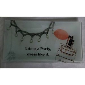 FAB Starpoint Glass Trinket Tray